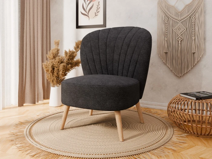 Lumora fauteuil - zwart