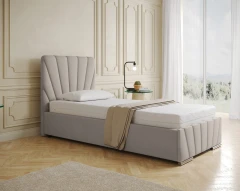 Ray 90x200 gestoffeerd bed stof - Fancy 11