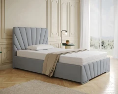 Ray 120x200 gestoffeerd bed stof - Fancy 85