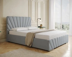 Ray 140x200 gestoffeerd bed stof - Fancy 85