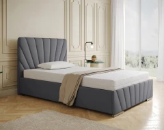 Ray 120x200 gestoffeerd bed stof - Fancy 90