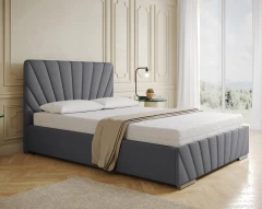 Ray 140x200 gestoffeerd bed stof - Fancy 90