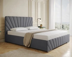Ray 160x200 gestoffeerd bed stof - Fancy 90
