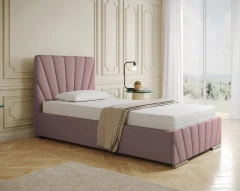 Ray 90x200 gestoffeerd bed stof - Kronos 27